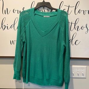 Staccato green sweater